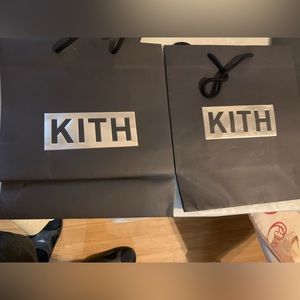 Kith 2 medium shopping bags